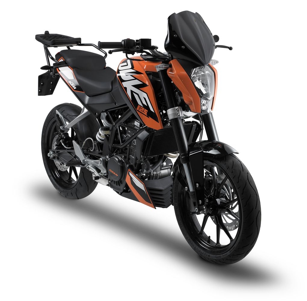 Kit fixation pour Givi 247A KTM Duke 125-200-390 11-14