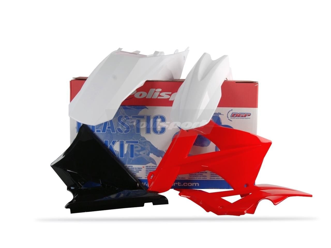 Kit plastique Polisport Gas Gas 300 EC 2011 (rouge/noir/blanc origine)