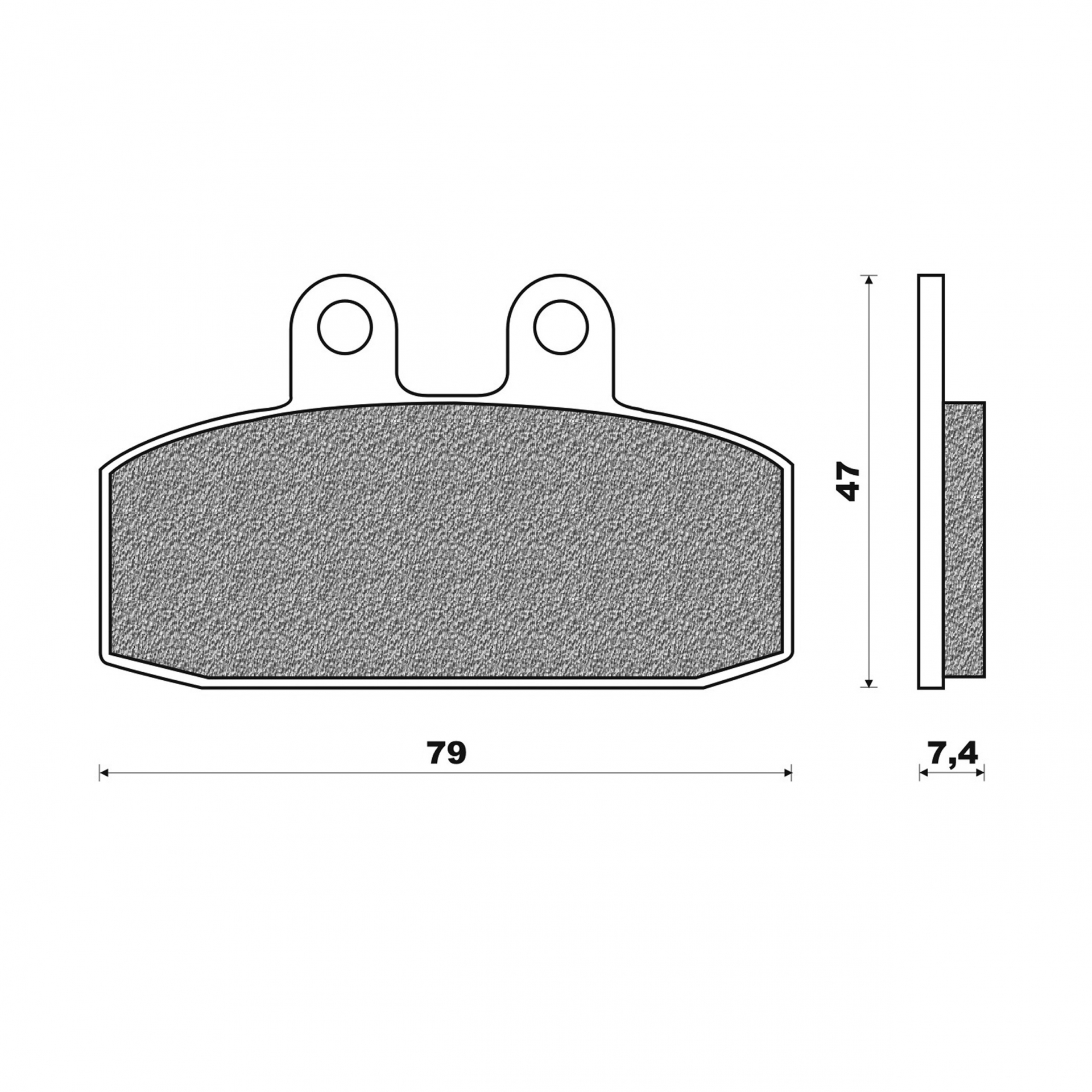 Plaquettes de frein Newfren Moto Guzzi V7 Special / V7 Racer / V7 Ston