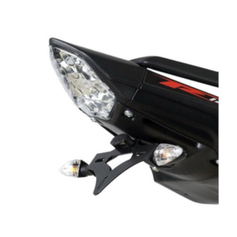 Support de plaque dimmatriculation R&G Racing noir Rieju RS3 50 10-17