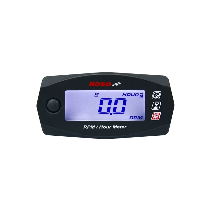 Compte-tour Koso Mini Style avec compteur dheures
