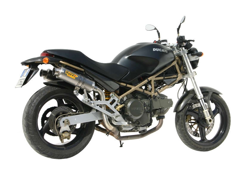 Silencieux double MIVV GP finition titane pour Ducati Monster 600 99-