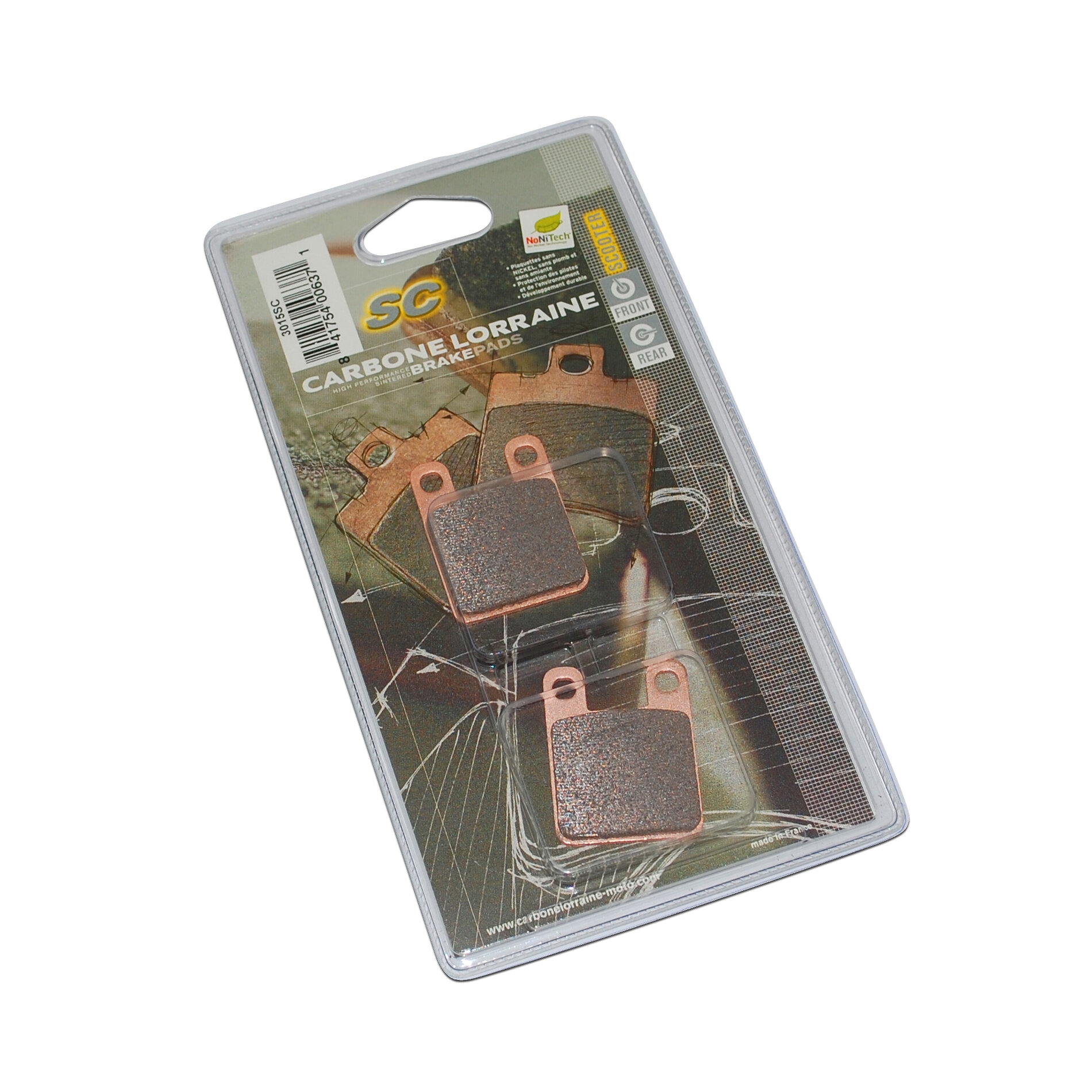 Plaquettes de frein Carbone Lorraine 3015SC