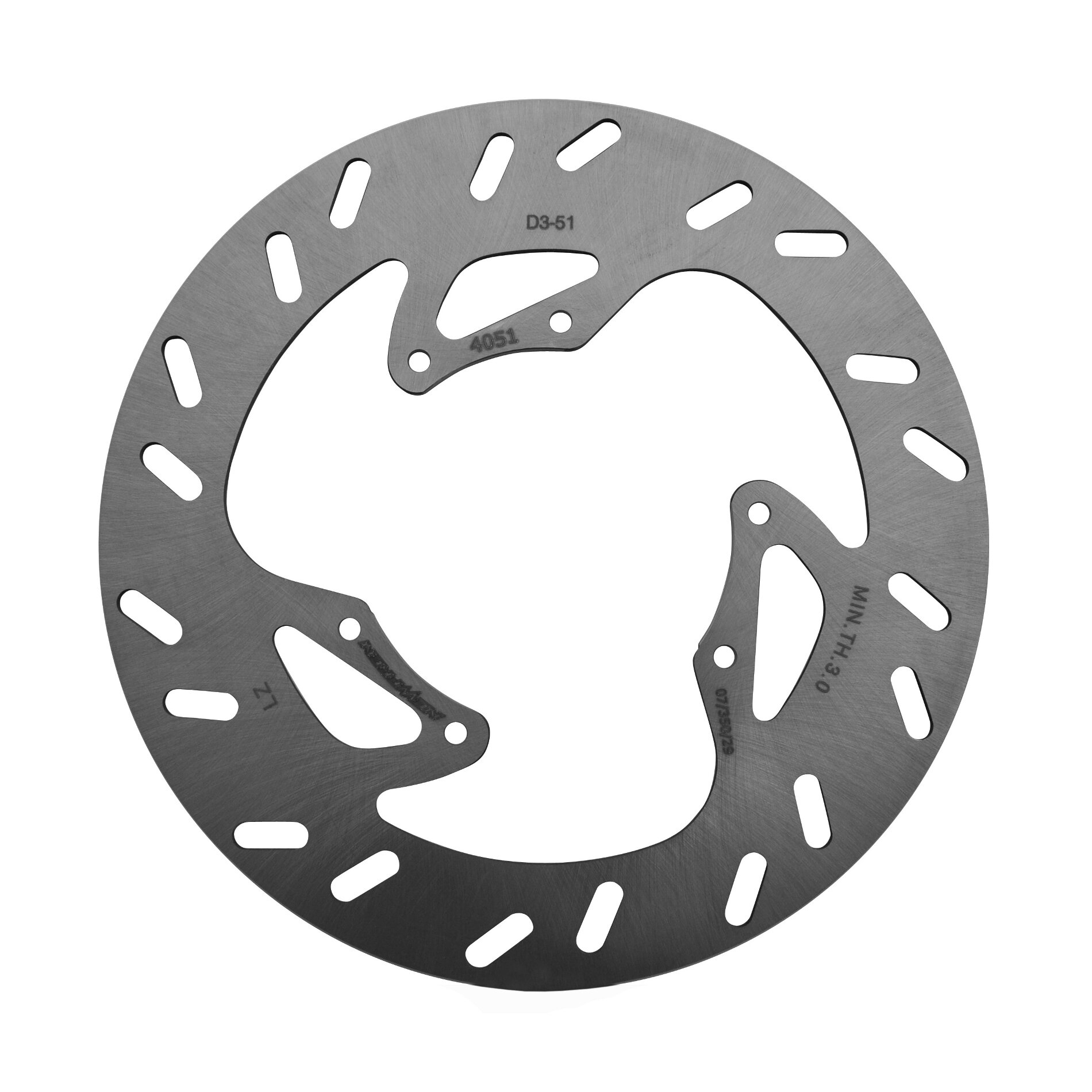 Disque de frein Newfren D.260 avant derbi senda sm/xtrem