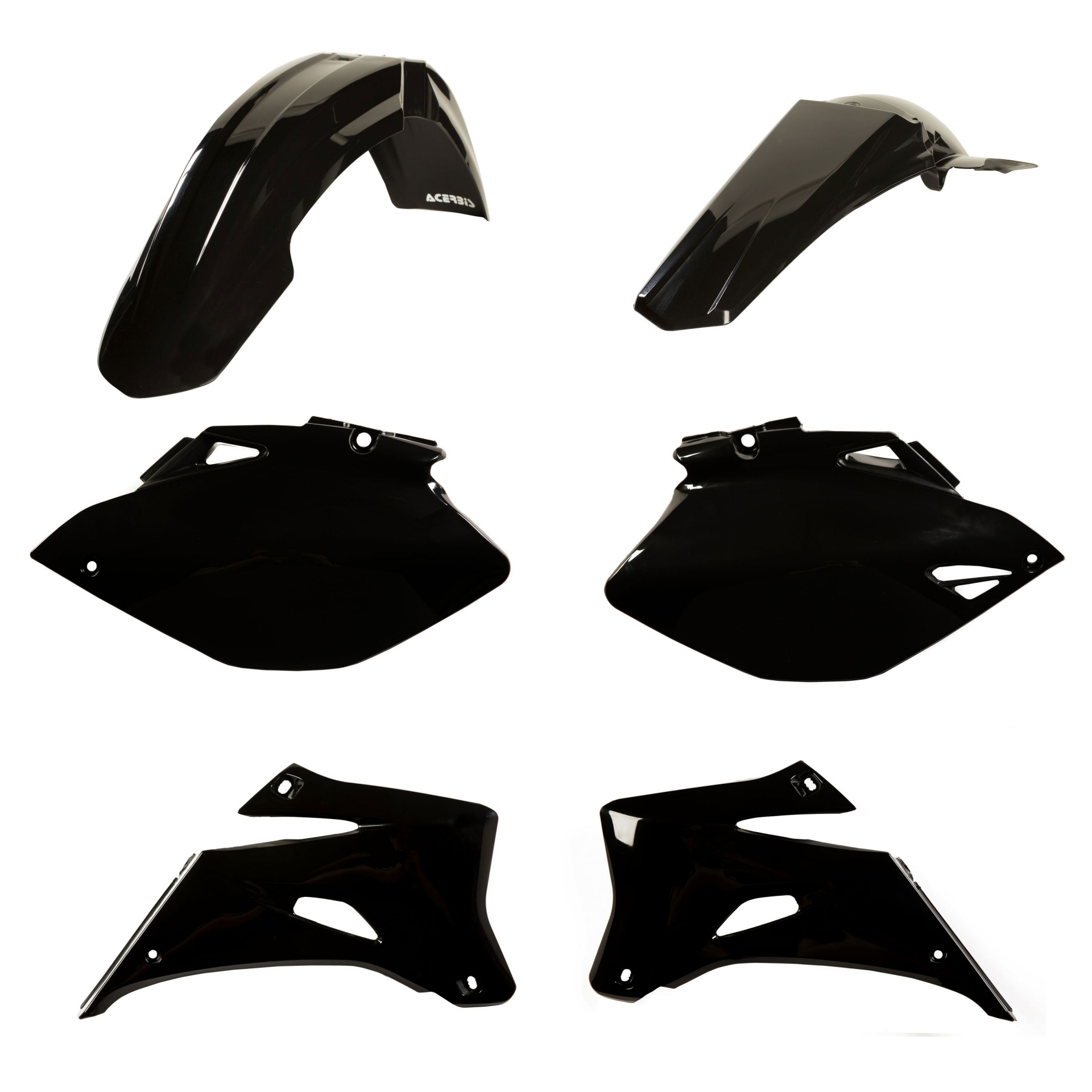 Kit plastiques Acerbis Yamaha 250 YZF 06-09 noir