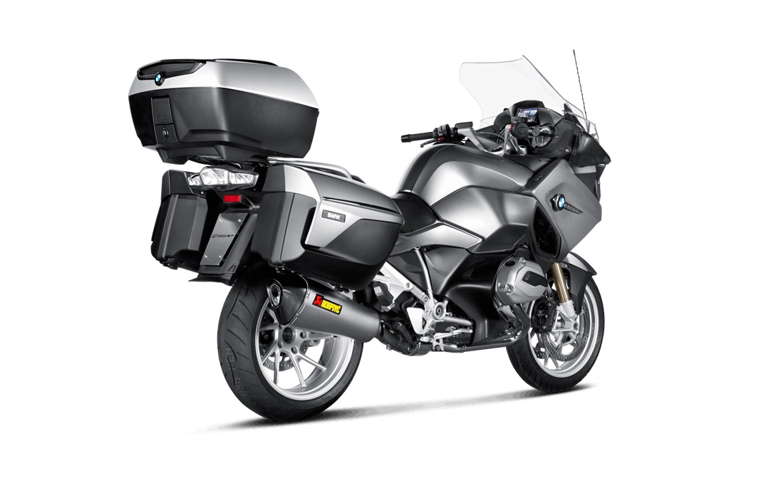 Silencieux Akrapovic Titane casquette carbone BMW R 1200 RT 14-16 Euro