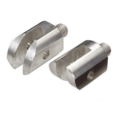 Adaptateur repose pied pilote Peugeot XP6 alu