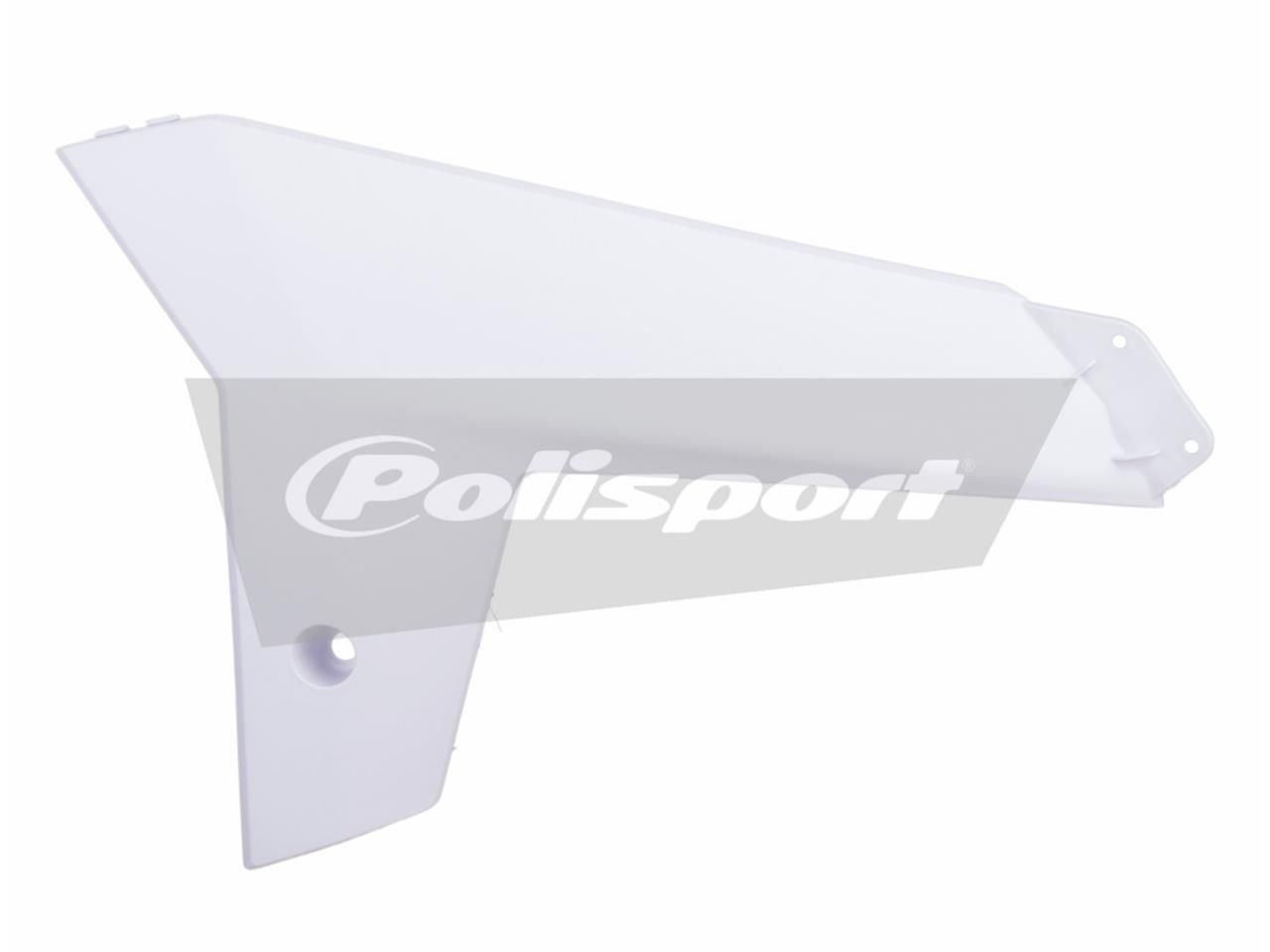 Ouïes de radiateur inférieures Polisport Gas Gas 450 EC-F 13-14 blanc
