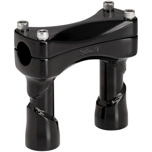 Pontet de guidon Biltwell Murdock chromé Ø 25,4 mm 4
