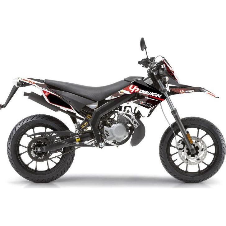 Kit déco Up Draft noir et rouge Derbi DRD Xtreme 11-16
