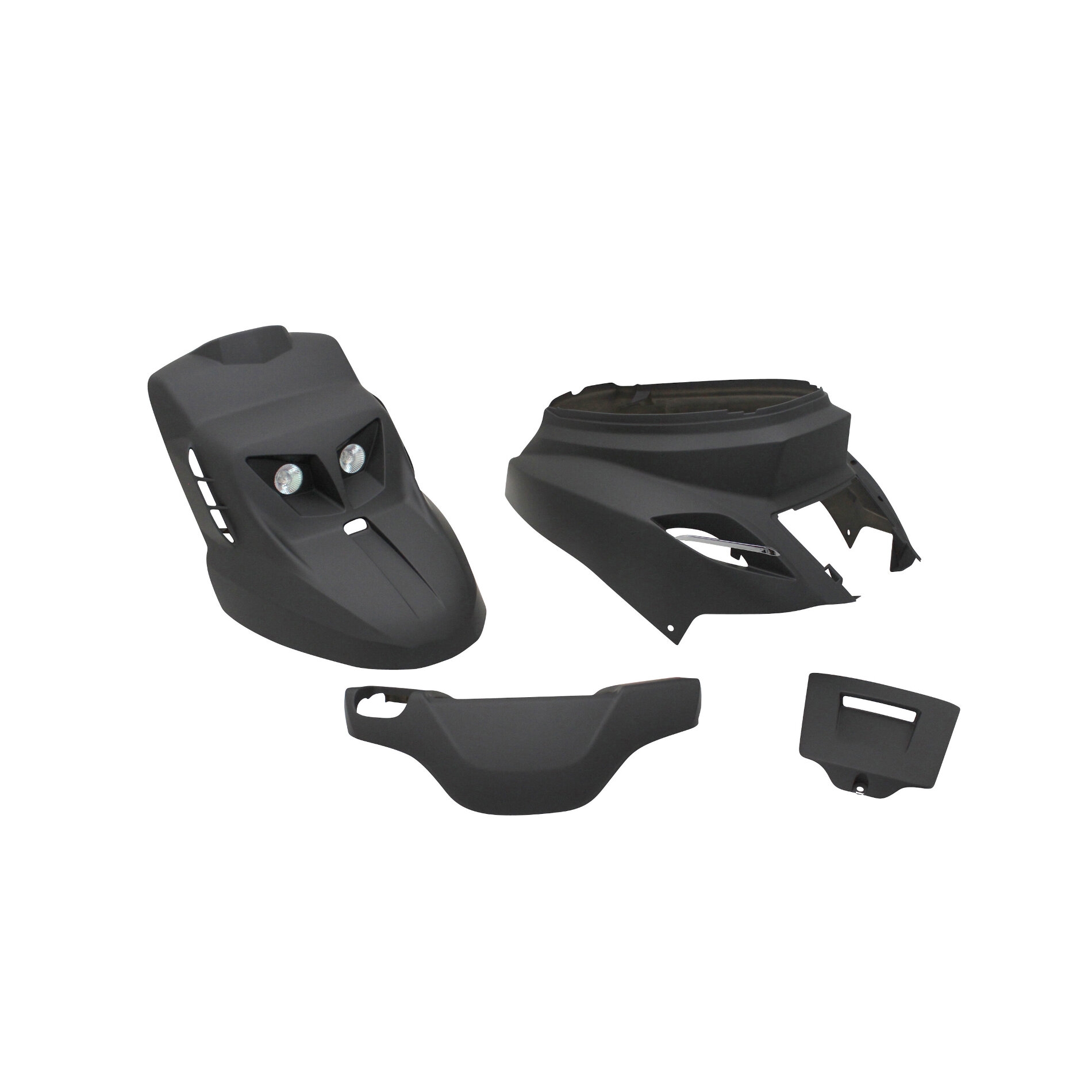 Kit carrosserie Replay design edition 4 pièces noir mat avec éclairage