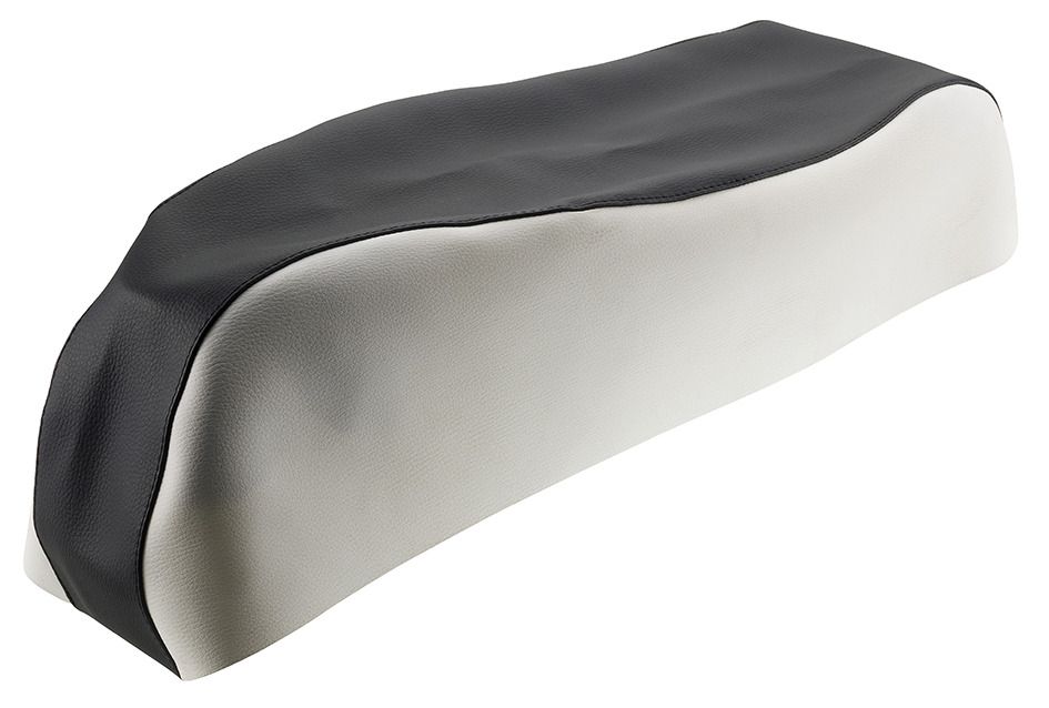 Couvre selle Ludix biplace Noir/Blanc
