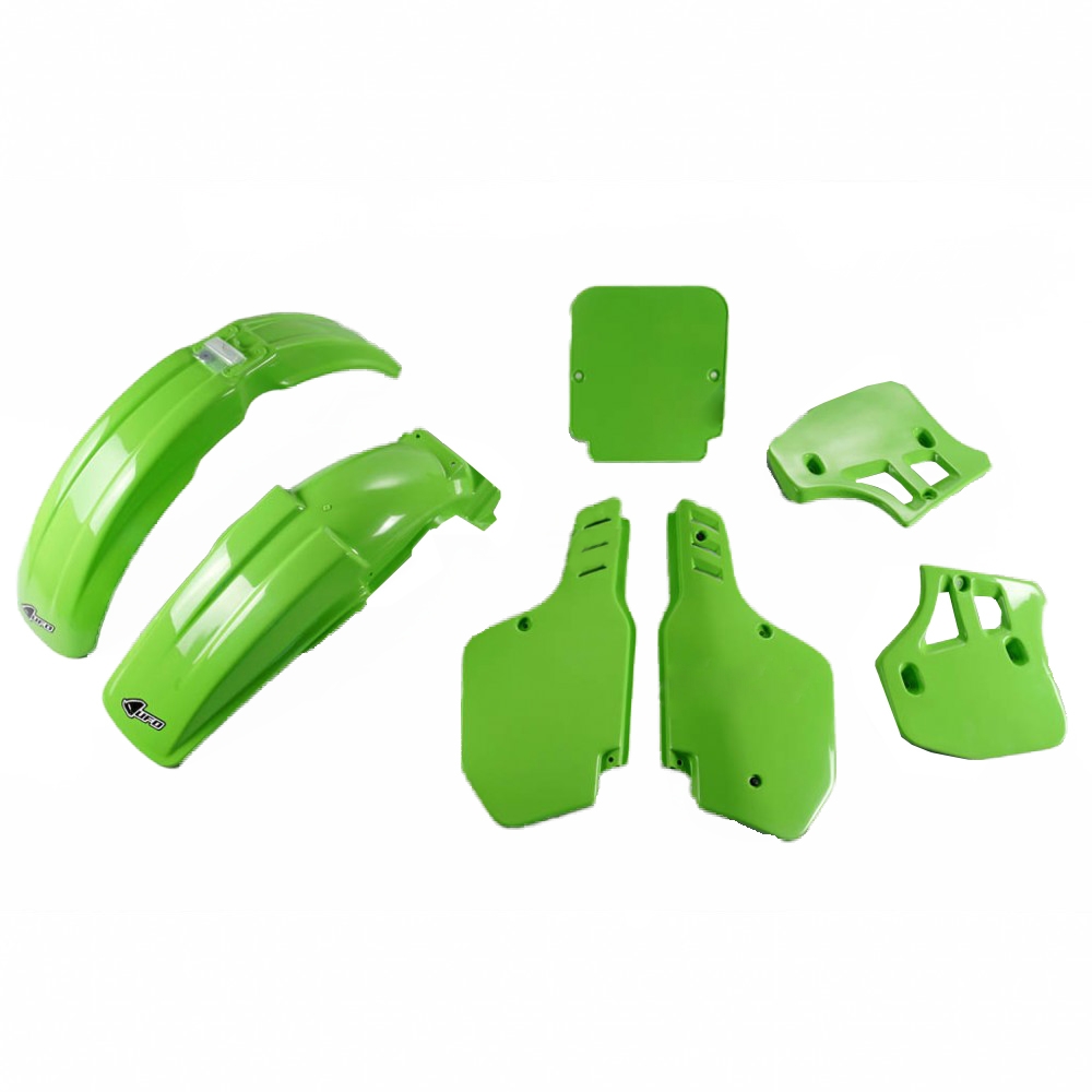 Kit plastique UFO Kawasaki 250/500 KX 1988 vert