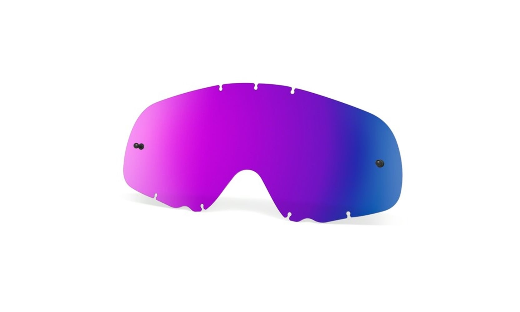 Écran Oakley Lexan pour masque Crowbar violet iridium
