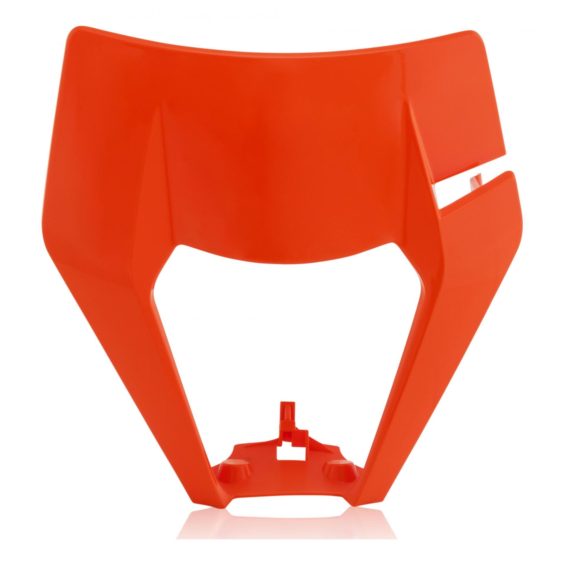 Plastique plaque phare Acerbis KTM 125 EXC 17-19 (orange 16)