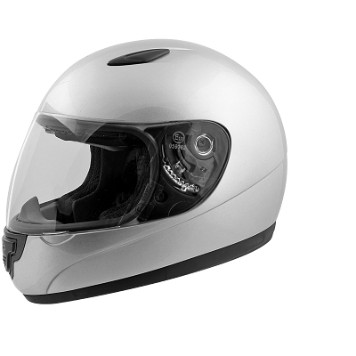 Casque intégral enfant TNT Mino argent - S
