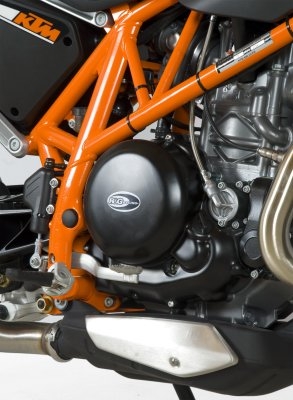 Couvre carter droit R&G Racing noir KTM 690 Duke R 13-18