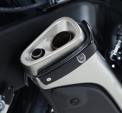Protection de silencieux R&G Racing noir Honda CBR 125 R 11-17