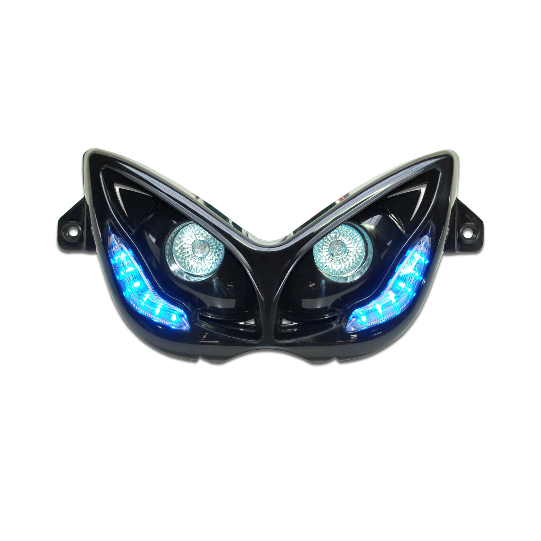 Double optique Replay RR8 Noir leds bleu Nitro/Aerox 1997-12
