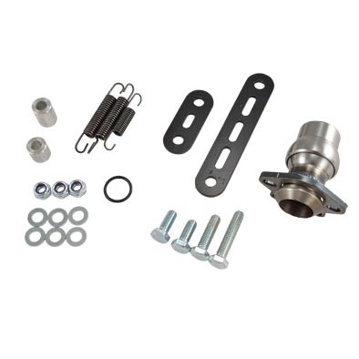 Kit fixation échappement Doppler GP8 passage haut Derbi