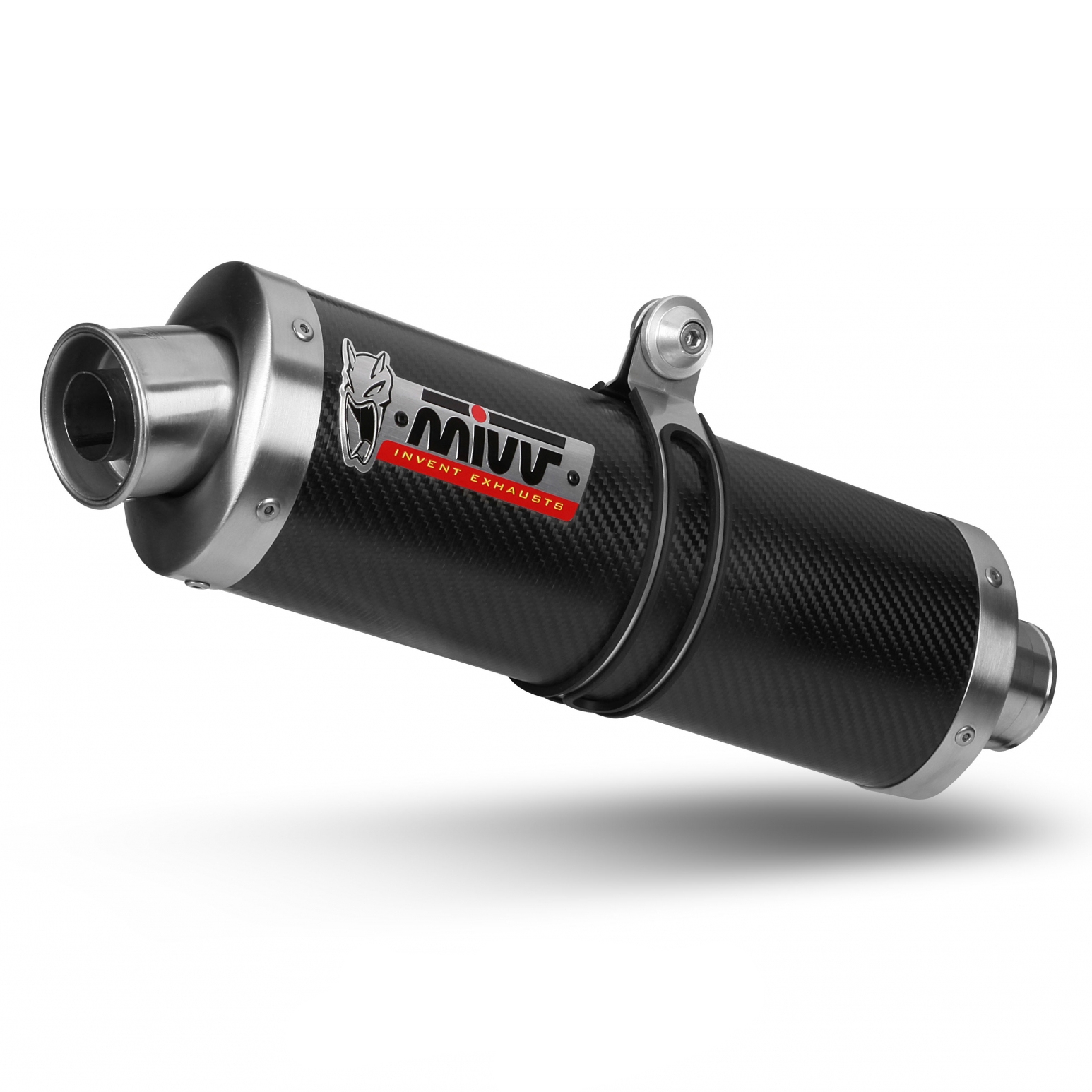 Silencieux MIVV Oval carbone Yamaha FZS600 Fazer 98-03