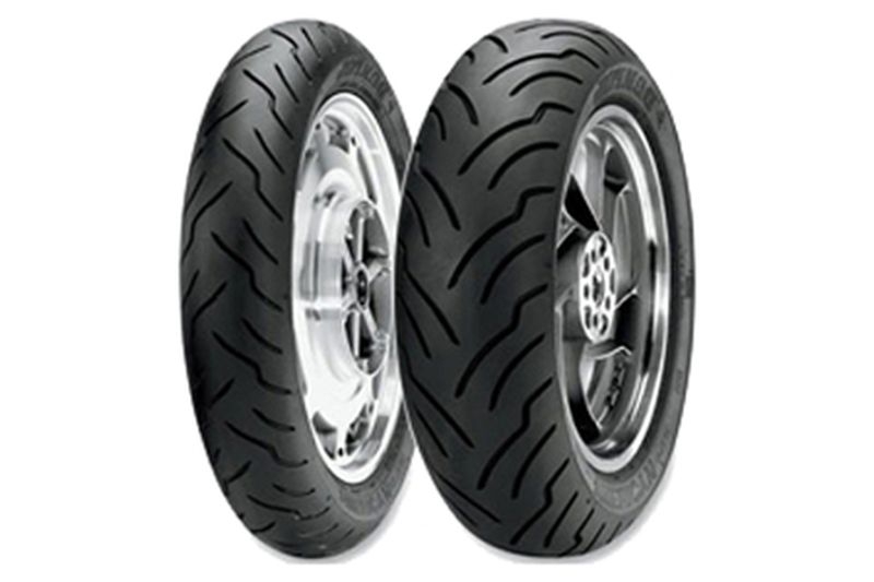 Pneu Dunlop American Elite WWW flanc blanc large 130/90-16 TL 67H