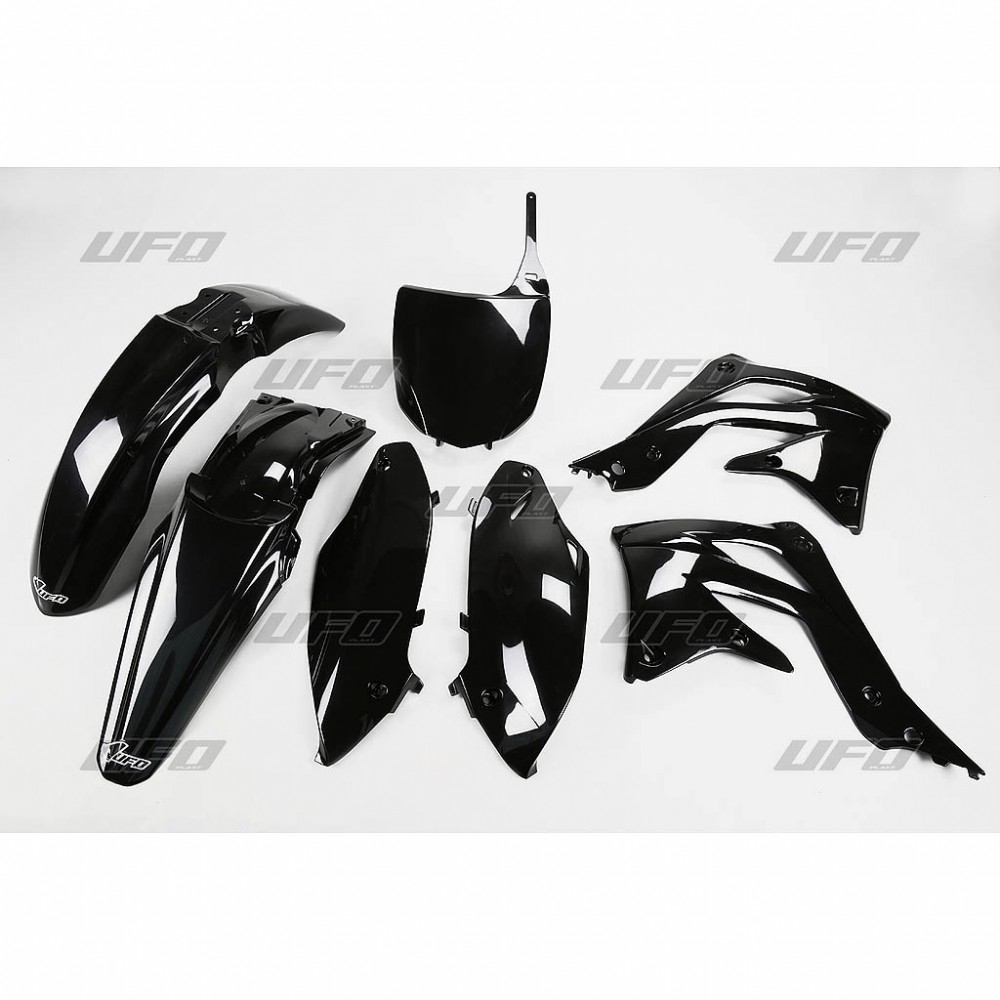 Kit plastique UFO Kawasaki 450 KX-F 2012 noir