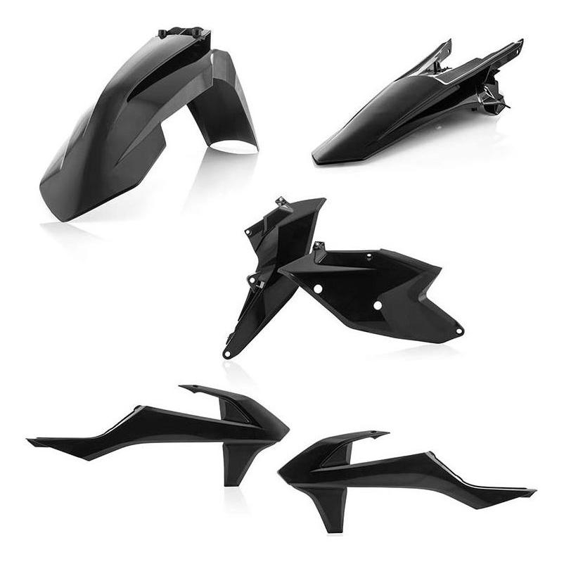 Kit plastiques Acerbis KTM 125 EXC 2019 noir