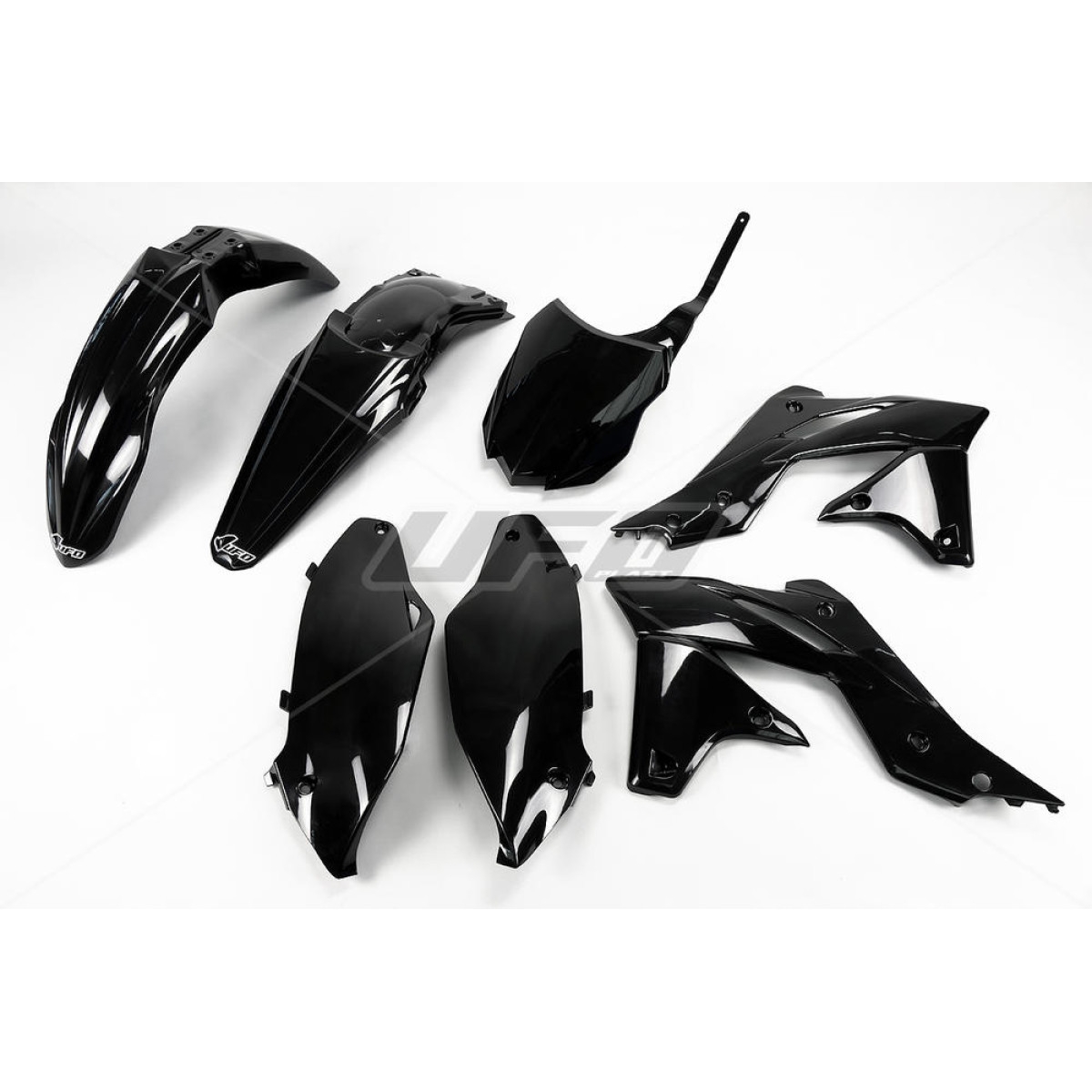 Kit plastique UFO Kawasaki 250 KX-F 14-16 noir