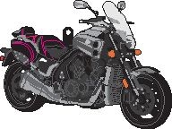 Porte clés Yamaha V-%Max 1700