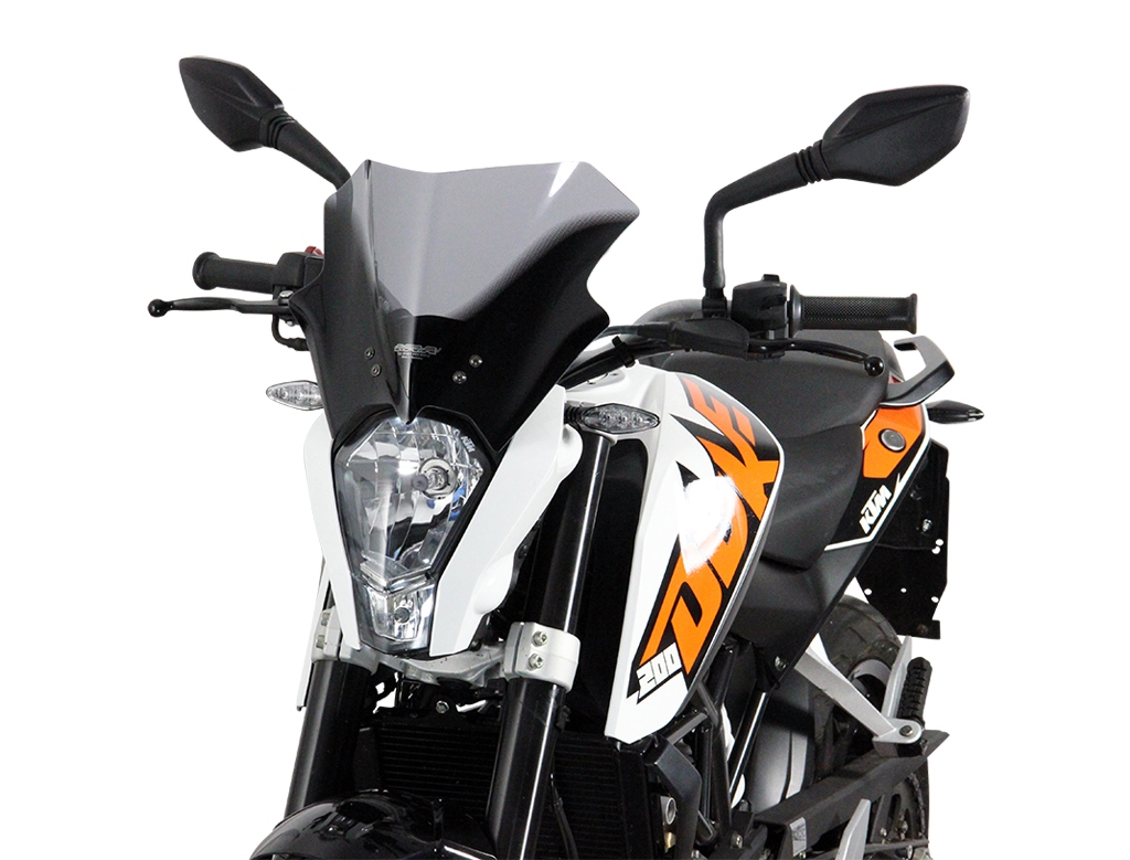 Saute-vent MRA Racing noir KTM Duke 390 13-16