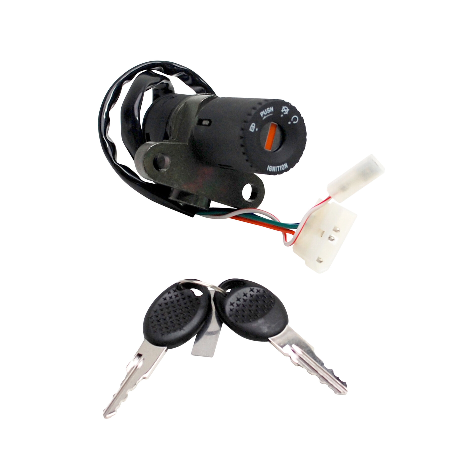 Contacteur à clé adaptable Peugeot 50 xr6/Gilera 50 smt/rcr 2007>