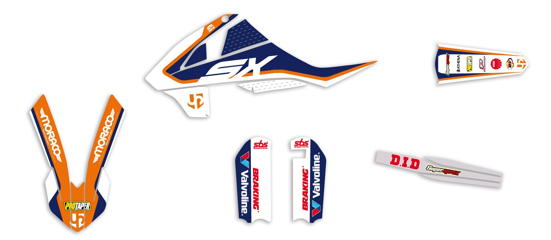 Kit déco Up Design pour Ktm SX 65 2016