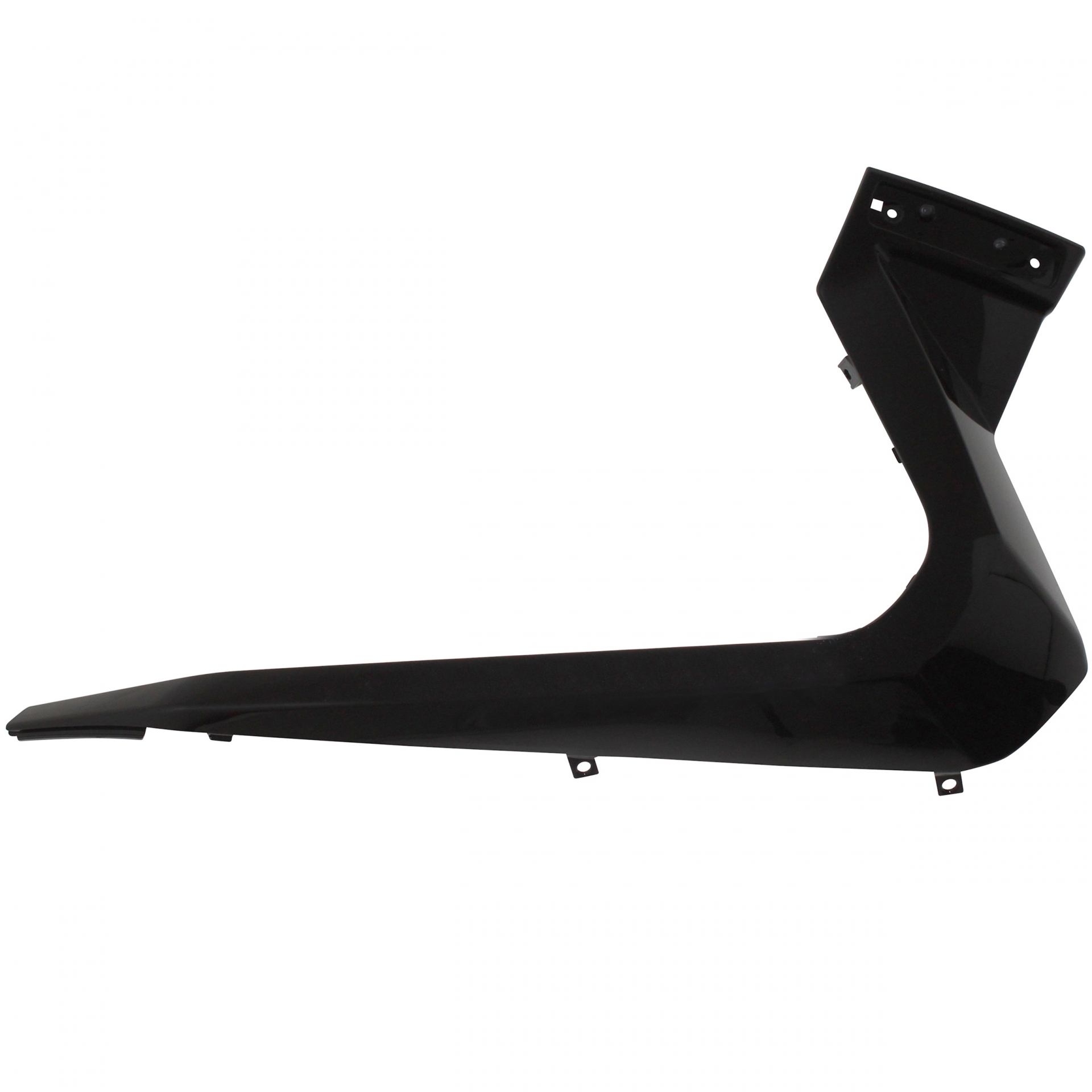 Bas de caisse droit Yamaha X-max / MBK Skycruiser noir brillant