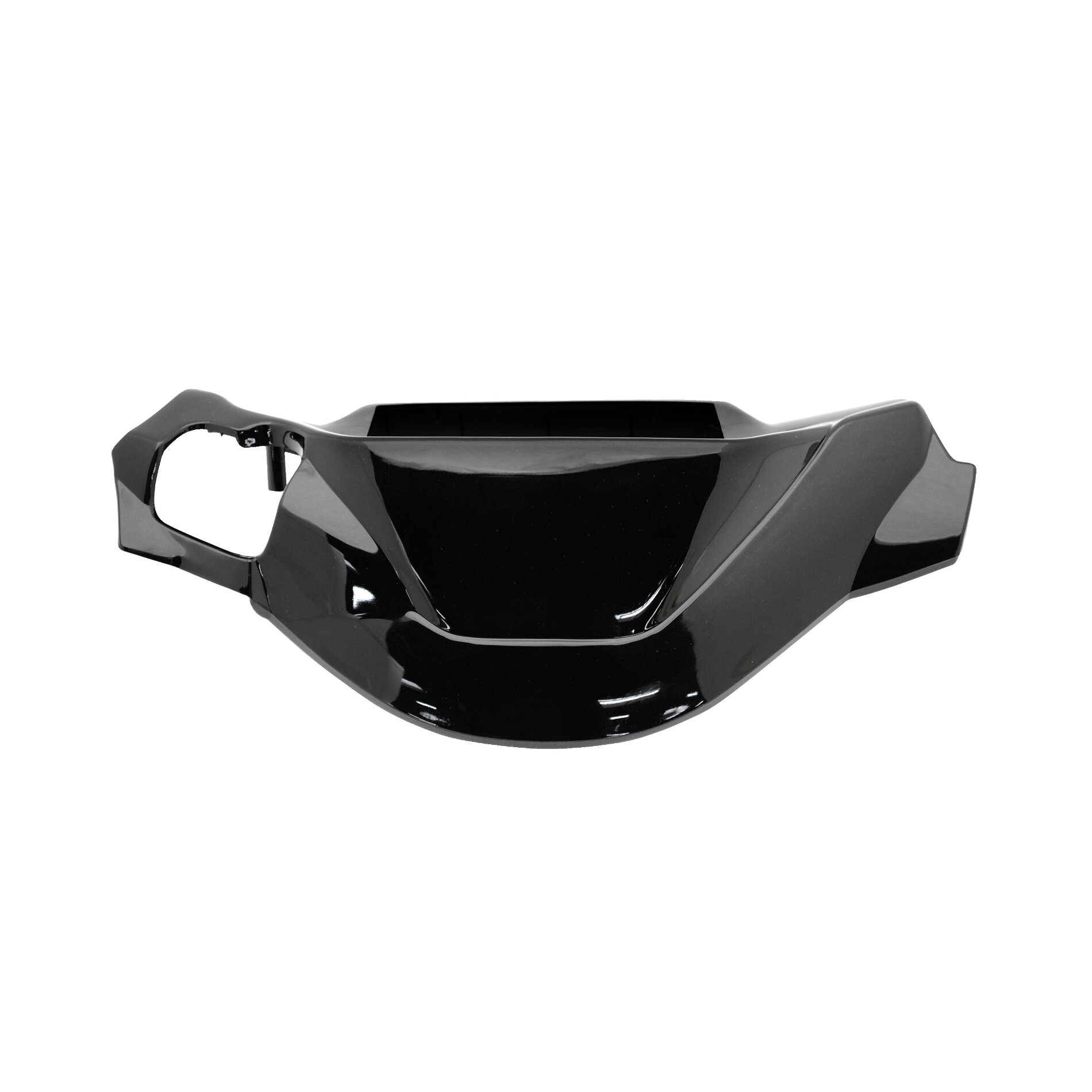 Couvre guidon design noir adaptable MBK 50 Booster spirit/Yamaha 50 BW