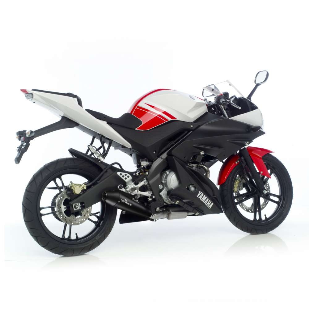 Ligne complète Leovince GP Style inox noir Yamaha YZF-R 125 08-13