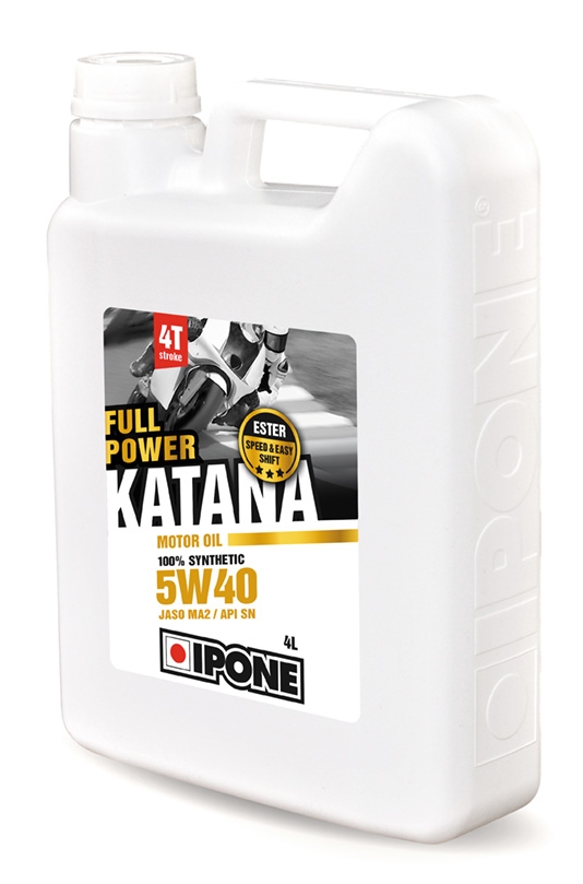 Huile moteur Ipone FULL POWER KATANA 5W40 - bidon de 4 Litres