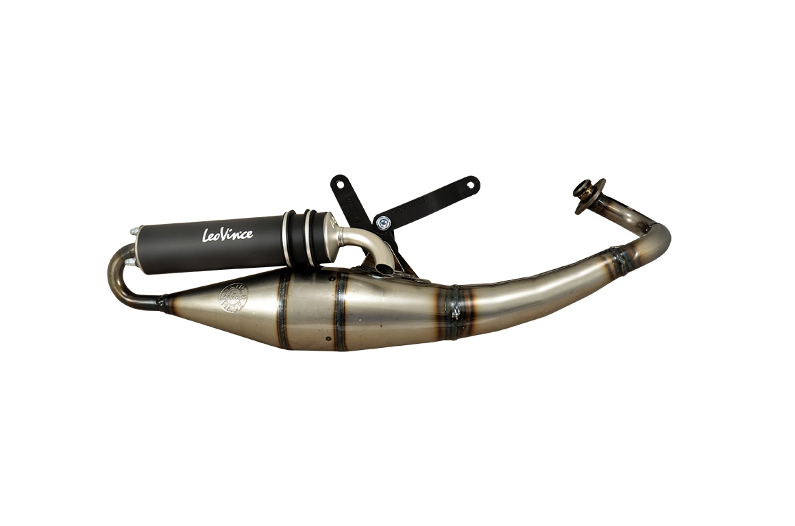 Pot déchappement Leovince TT Black edition Piaggio ZIP 2T 2009-