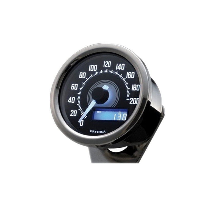 Compteur de vitesse Dayton Velona 200km/h chromé