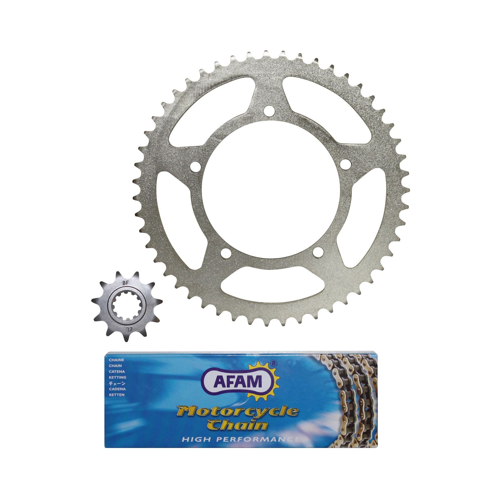 Kit chaîne Afam 11x51 Aprilia 50 RX 02-05