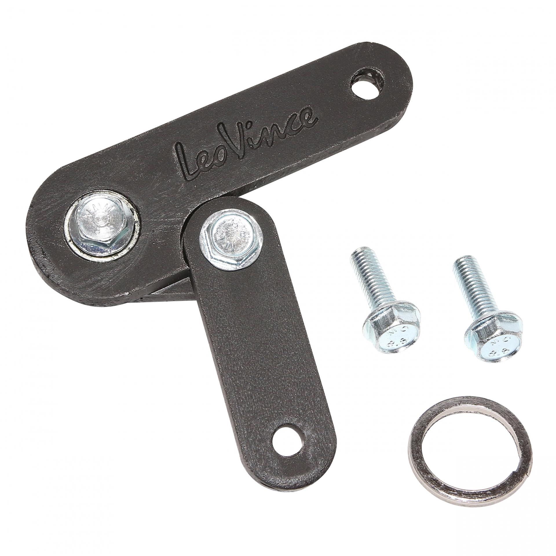 Patte de fixation pour pot Leovince Touring MBK Booster / Stunt