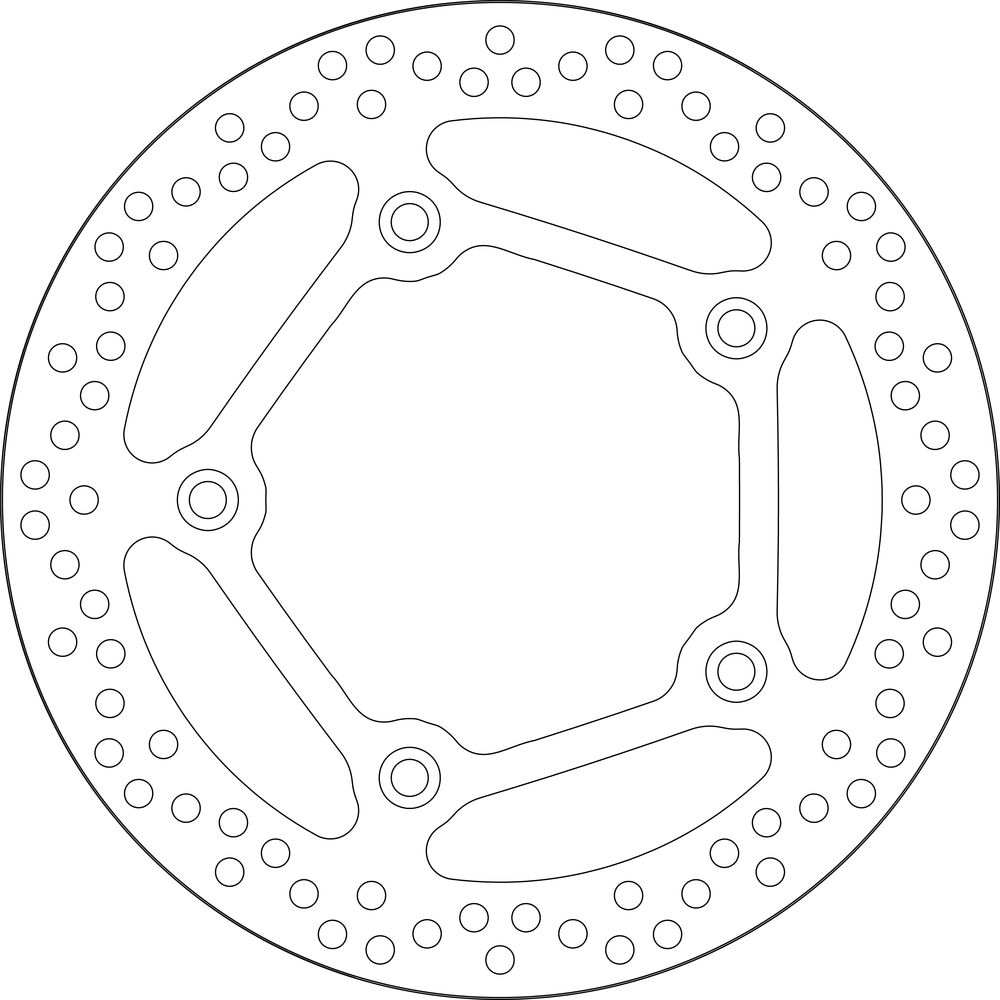 Disque de frein arrière SBS 5242