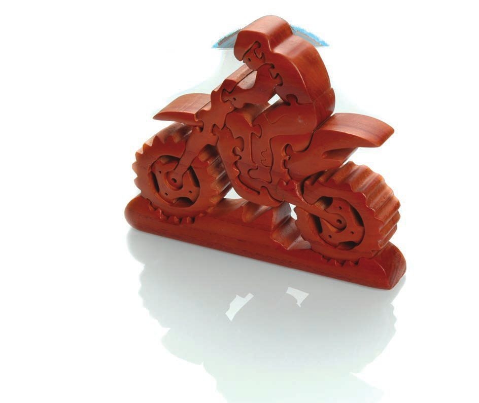 Puzzle Booster Dirt Bike 19cm