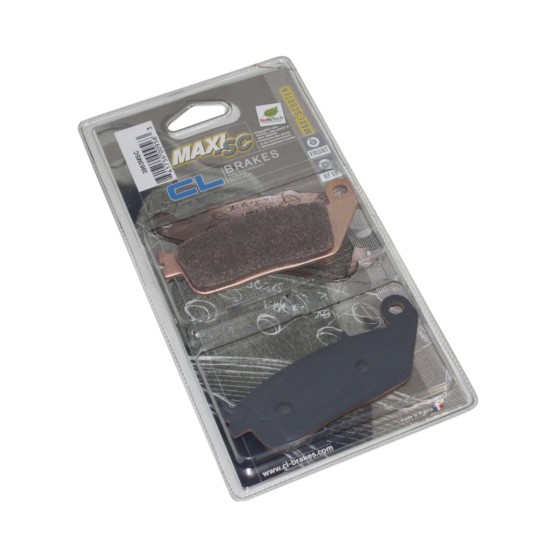 Plaquettes de frein Carbone Lorraine 3003MSC