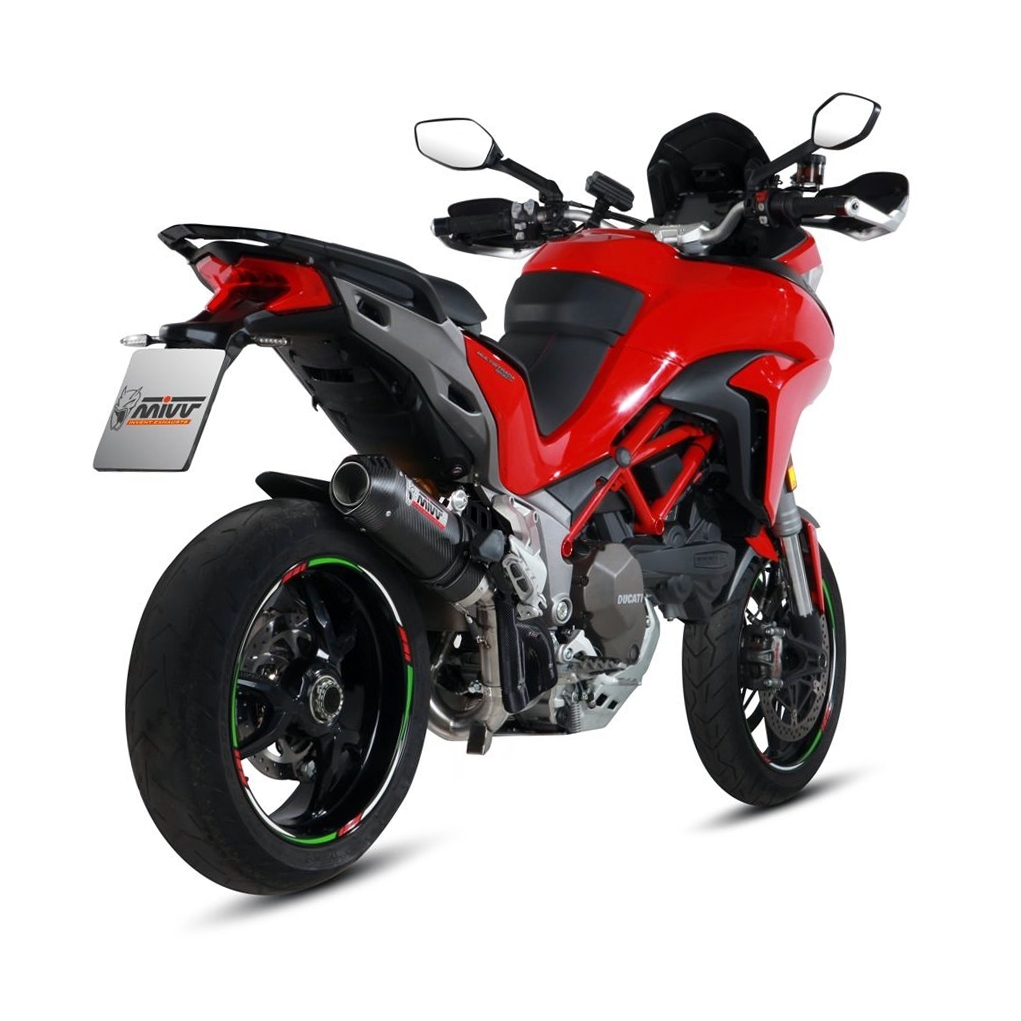 Silencieux Mivv Oval Full Carbone Ducati Multistrada 1200 15-17