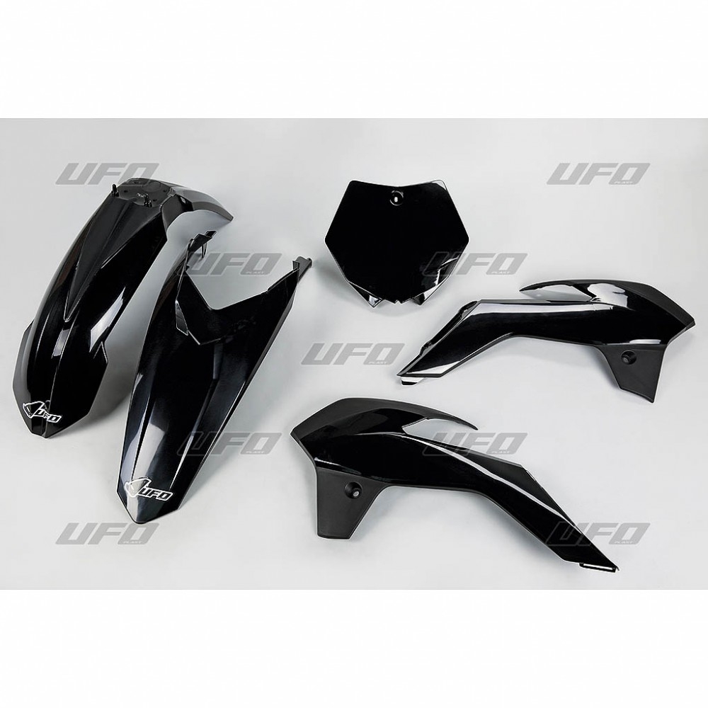 Kit plastique UFO KTM 85 SX 13-17 noir