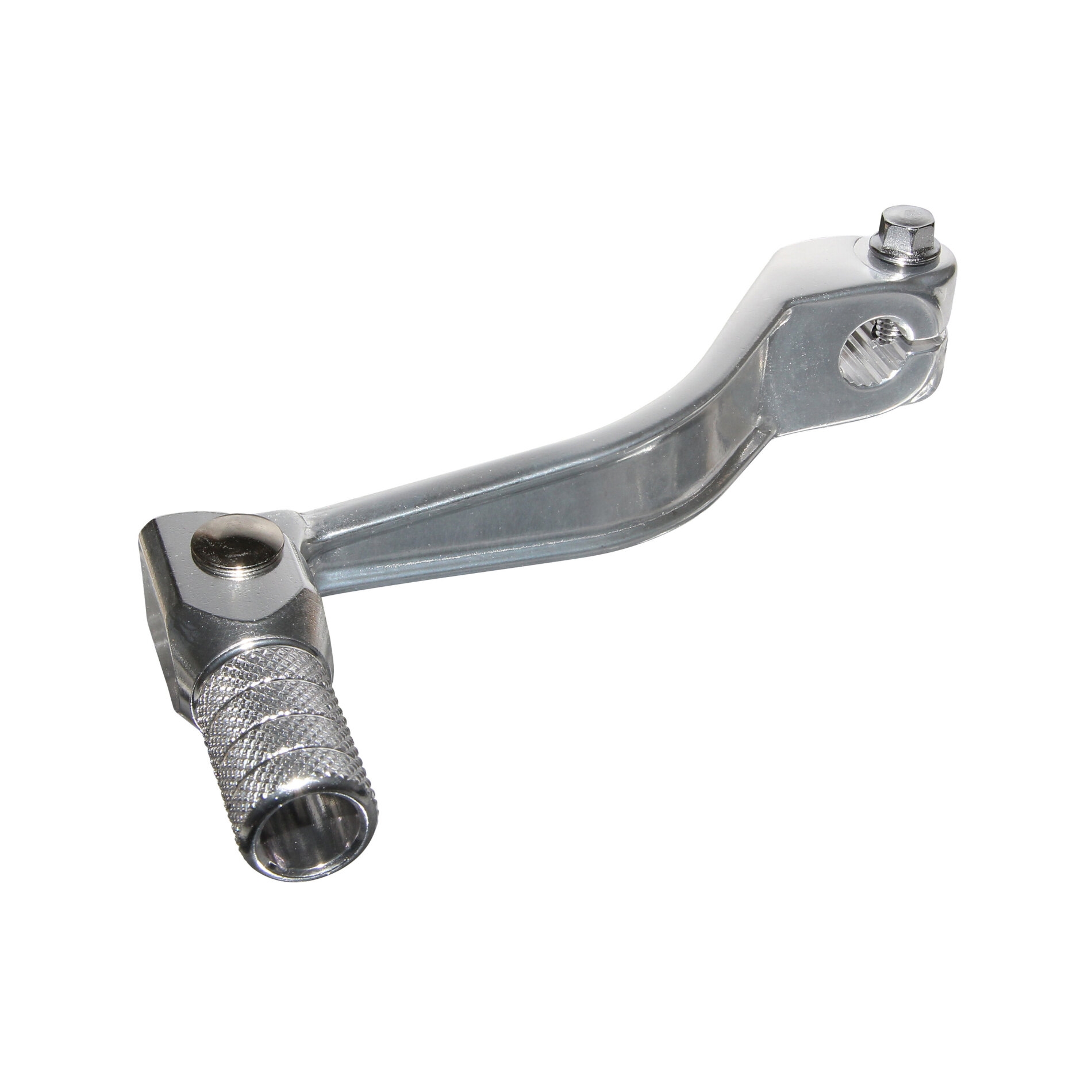 Sélecteur de vitesse pliable Vicma Derbi Senda / Gilera SMT alu argent