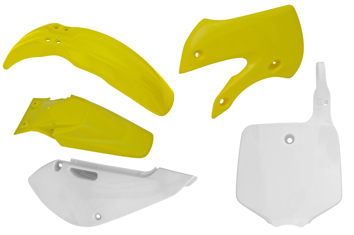 Kit plastique Racetech couleur dorigine pour Suzuki RM 65 03-08