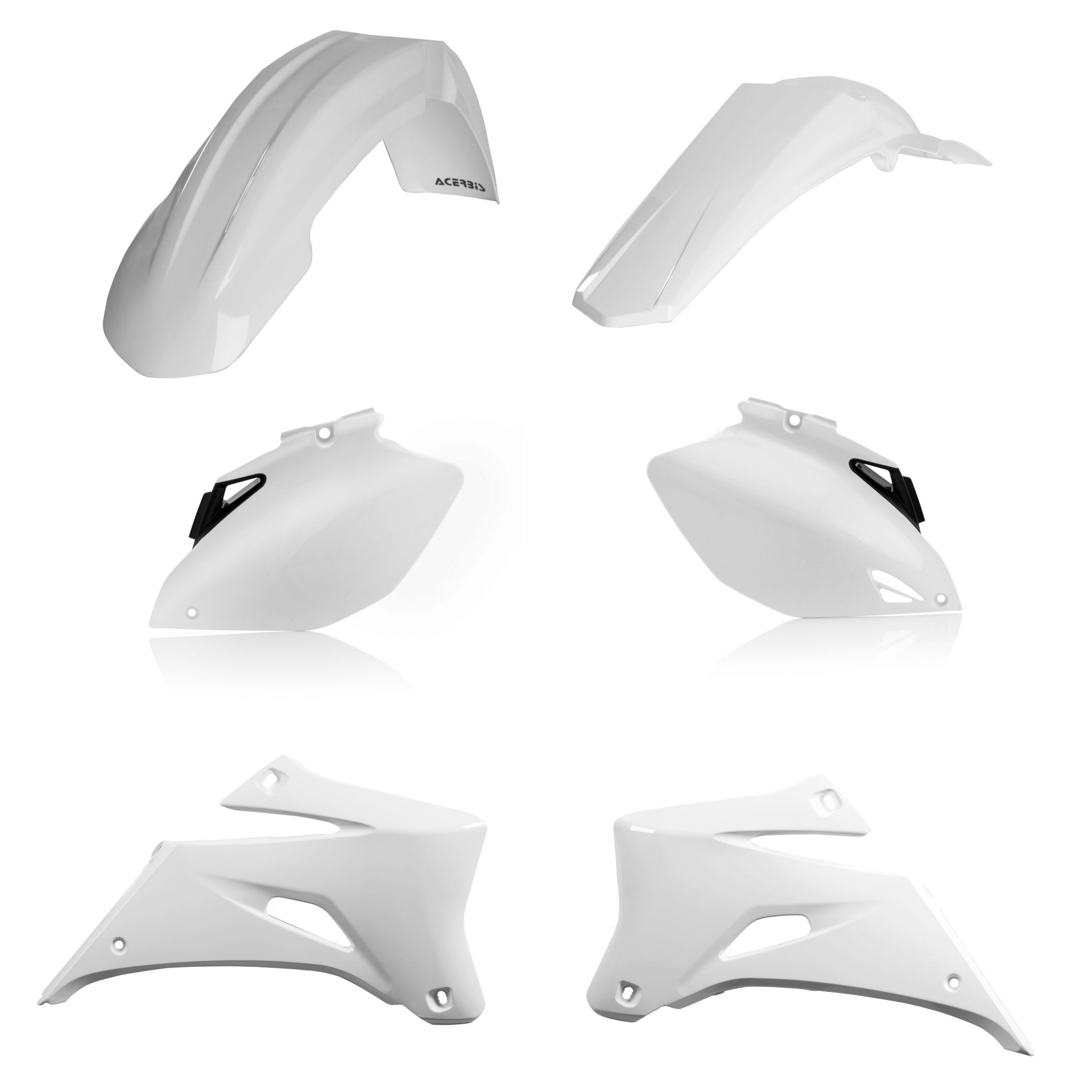 Kit plastiques Acerbis Yamaha 250 YZF 06-09 blanc