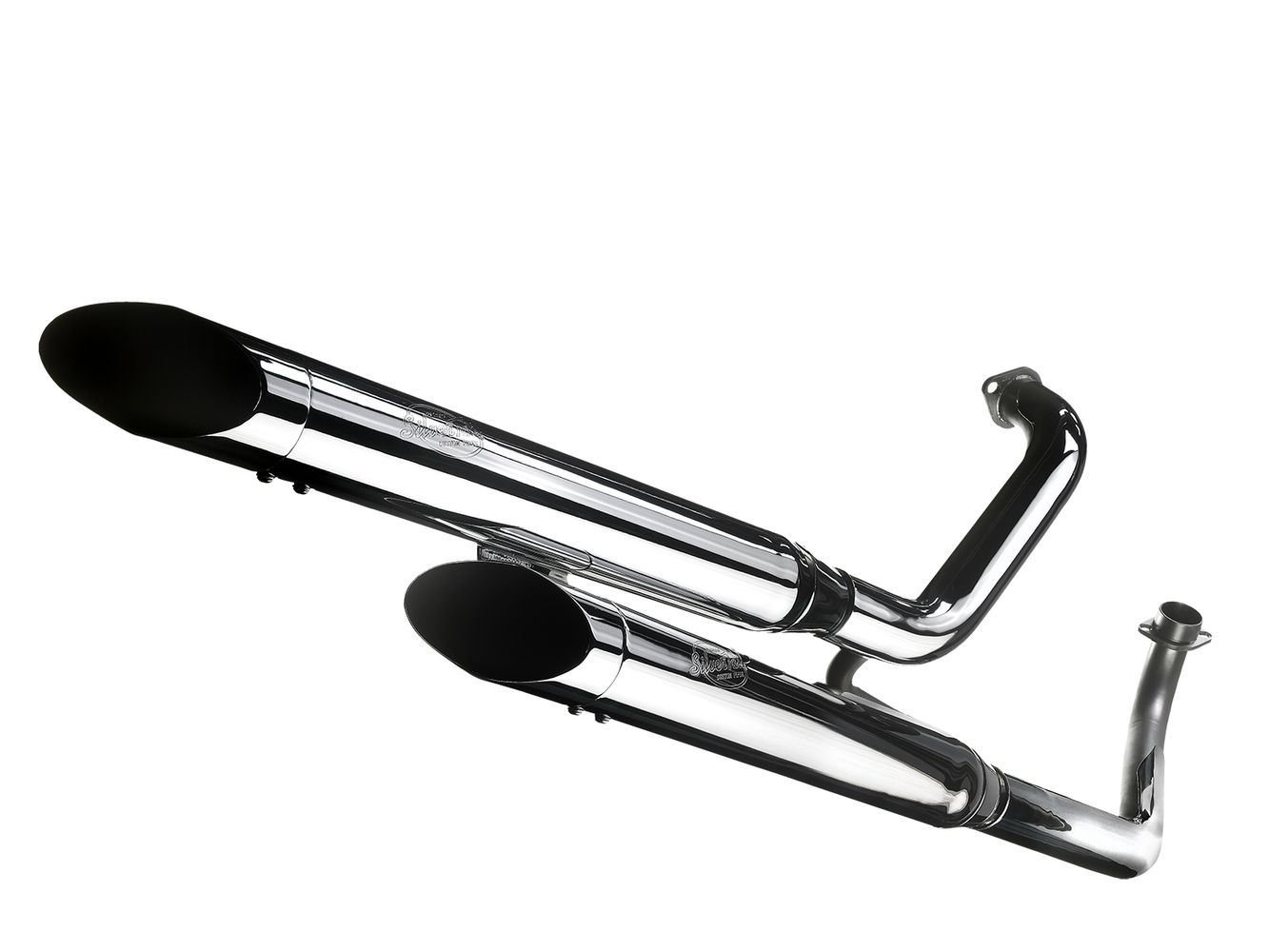 Silencieux SilverTail K02 pour Yamaha XVS 1100 Dragstar 99-02